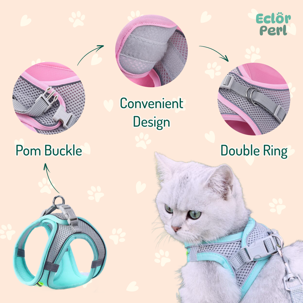 Anti-strike Cat Harness and Leash