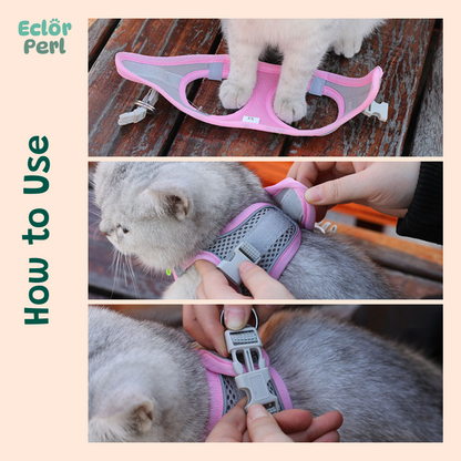 Anti-strike Cat Harness and Leash