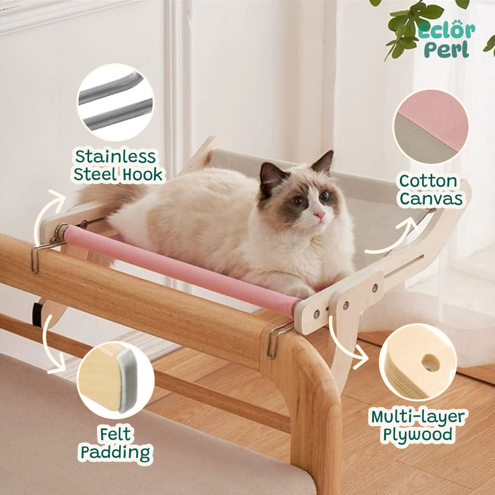 Cat Wooden Perch