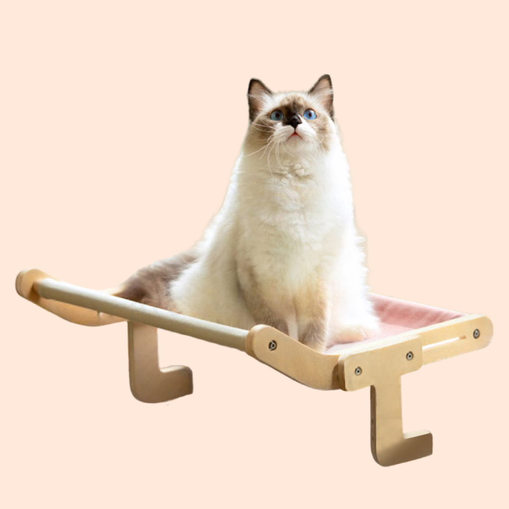 Cat Wooden Perch